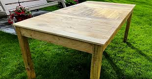 Farmhouse Table Out Of Pallets