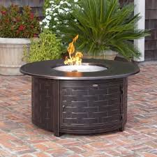 Gas Firepit Round Fire Pit Table