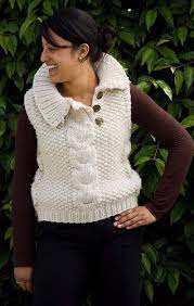 Maybe you would like to learn more about one of these? Magnum Bold Bulky Vest By Joan Somerville Free Pattern Via Ravelry Vest Pattern Pattern Free Pattern