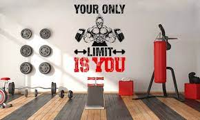 Your Only Limit Is You Fitness Wall Art