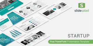 Startup Free Powerpoint Presentation Template Slidesalad