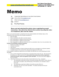 Memo Example Essay Custom Paper Sample 2344 Words 5 Pages
