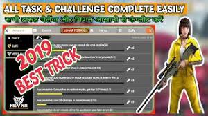 Garena free fire has more than 450 million registered users which makes it one of the most popular mobile battle royale games. Free Fire All Task Mission And Challenge Complete Easily By Raj Bhai Tips By Scary Gamer