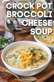 crockpot broccoli cheese soup rich