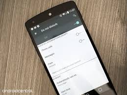 Android L Preview Do Not Disturb Mode Android Central