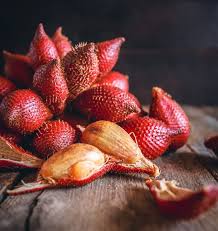Native to indonesia and malaysia, salak—also known as snake fruit or snakeskin fruit—is the shape and size of a ripe fig but with a pointed tip and brown scaly skin. 8 Fruits You Ve Probably Never Tried Before Huffpost Australia Food Drink