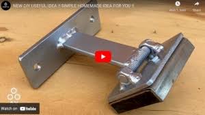 homemade magnetic gate latch
