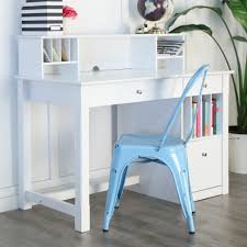 Choose from elaborate designs with plenty of drawers and storage space, or keep things simple with a more contemporary model. Clara Wood Computer Desk With Hutch White By Walker Edison