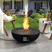 Outdoor Gas Fire Tree Round Fire Pit