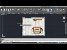 autocad floor plan design 2d with image