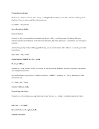 MBBS Doctor Resume Template 