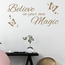 Magic Wall Sticker Quote Decals