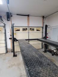high lift garage door track