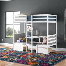 Lots of extra features in th bookcase as well. Kids Beds With Desks Free Shipping Over 35 Wayfair