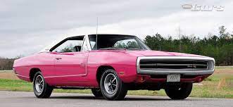 1970 Dodge Charger R T In Panther Pink