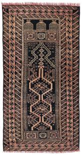 persian balouch baluch rug 4 5 x 2 3