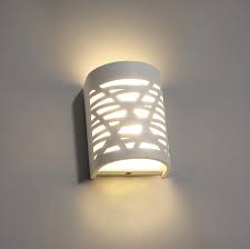 Amazon Com Trlife White Wall Sconce Led Wall Sconce 9w 3000k Warm White Sconce Wall Lighting Led Wall Sconce With Frosted Cover For Bedroom Hallway Stairway Porch Office Hotel With 9w G9 Led