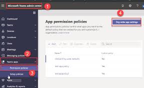 Earlier this year, microsoft released new admin roles for microsoft teams. Microsoft Teams App Permission Policy Jiji Technologies