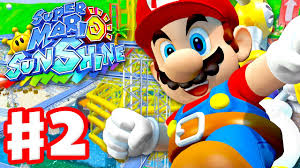Today i'll be giving you the entire guide for super mario sunshine. Super Mario Sunshine Gameplay Walkthrough Part 2 Ricco Harbor 100 Super Mario 3d All Stars Youtube