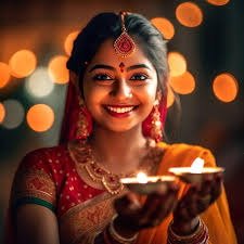 premium ai image indian woman in