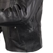 Xelement Xs 6229 Turbulent Mens Black Armored Leather