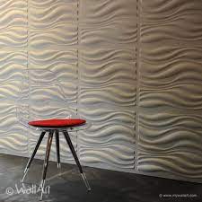 Wall Decor 3d Waves Design