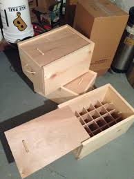 diy wooden beer bottle crate homebrew