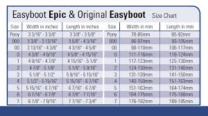Experienced Easyboot Glove Sizing Chart 2019