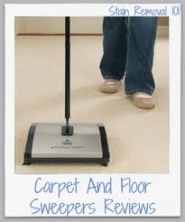 manual carpet and floor sweepers reviews