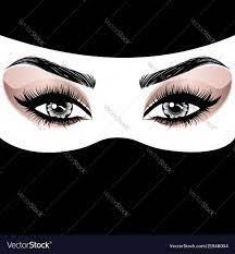 rose gold arabic woman eye makeup