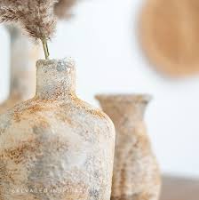 How To Paint Glass Vases Salvaged