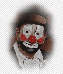 pierrot clown hobo circus painting