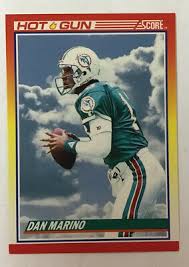 1993 pro line profiles #552 dan marino: 1990 Score Dan Marino Hot Gun 10 Of 12 320 Nfl Miami Dolphins Ebay