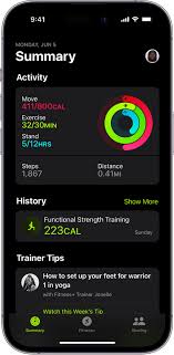 get started with fitness on iphone