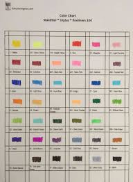 Staedtler Triplus Fineliner 48 Color Chart Www