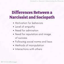 key differences between sociopaths