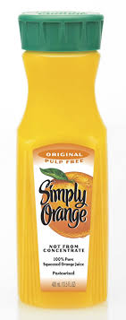 simply orange 100 pure squeezed 11 5