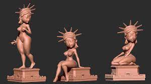 Statue of liberty nude