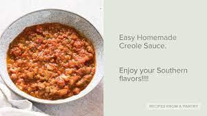 easy creole sauce you