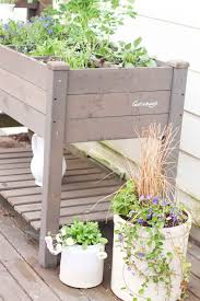 Build And Plant A Raised Flower Bed