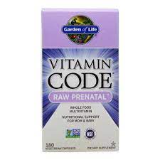 garden of life vitamin code raw