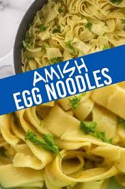 the easiest amish egg noodles recipe