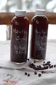 effective hawthorn berry syrup heart tonic