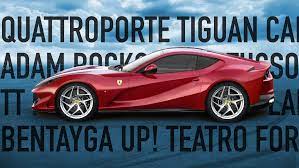 By yashasvi sep 10, 2020. 13 Cars With Names As Bad Or Worse Than Ferrari 812 Superfast