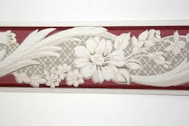 magnolia wallpaper border with burdy