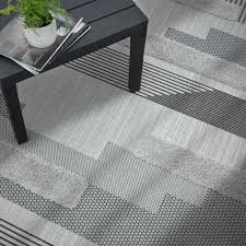 monty geometric indoor outdoor rugs in