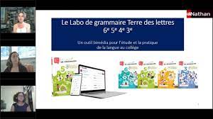 [REPLAY] Le Labo de grammaire Terre des Lettres et TDLab - Présentation -  YouTube
