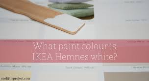 What Paint Colour Is Ikea Hemnes White