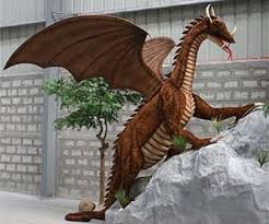 Giant Dragon Statue