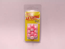 Lil Corky Drift Bobbers Lc 653 Plp Bx Sz 10 Pearl Red Qty 10